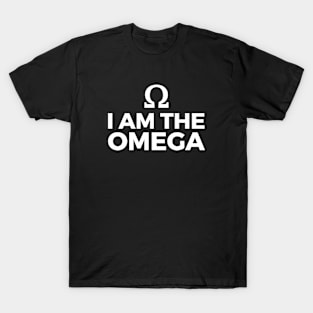 I Am The Omega Lyrics T-Shirt